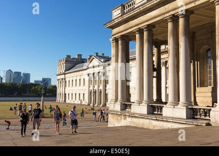 Royal Naval College - Greenwich - London Stockfoto