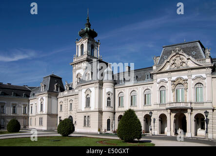 Fassade des Palais Festetics in Keszthely am See, Österreich Stockfoto