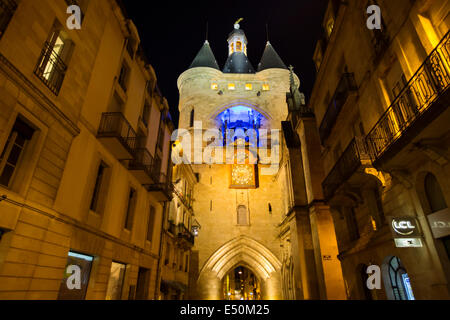 Grosse Cloche Tor Bordeaux Aquitaine Frankreich Stockfoto