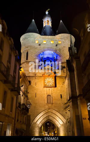 Grosse Cloche Tor Bordeaux Aquitaine Frankreich Stockfoto