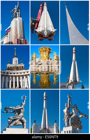 Exhibition Centre in Moskau Stockfoto