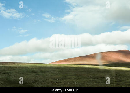 Landschaftsfotografie mit Bergketten Stockfoto