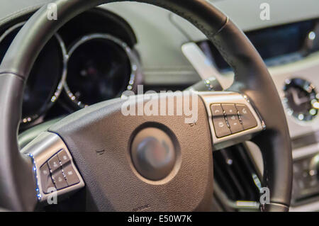 Business-Auto-Innenausstattung Stockfoto