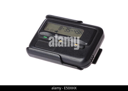 Pager isoliert Stockfoto