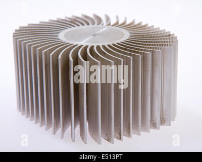 Aluminium CPU-Kühler Stockfoto