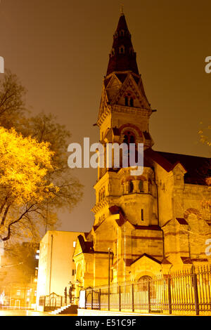 Evangelisch-Lutherische Kirche in Odessa Stockfoto