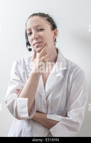 Grübeln Arzt Stockfoto