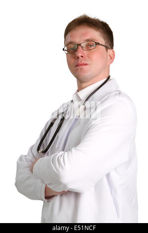Porträt der jungen männlichen Arzt Stockfoto