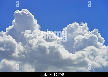 Cumulus-Wolken, Deutschland Stockfoto