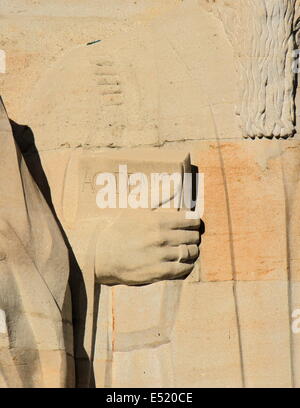 Wand der Reformation in Genf, Schweiz. Stockfoto