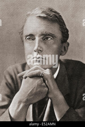 Philip Edward Thomas, 1878-1917.  Anglo-Waliser Dichter und Essayist. In der Tätigkeit während der Schlacht von Arras getötet. Stockfoto