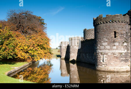 Beaumaris Castle Anglesey, Wales, UK Stockfoto