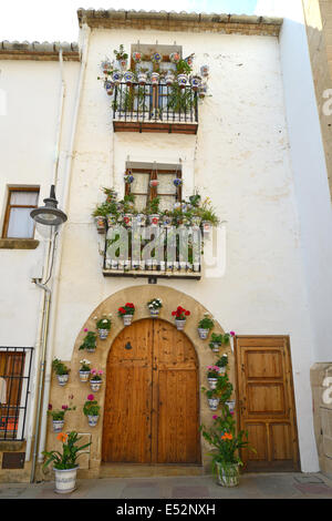 Placa de L'Esglesia, Xàbia (Javea), Provinz Alicante, Königreich Spanien Stockfoto