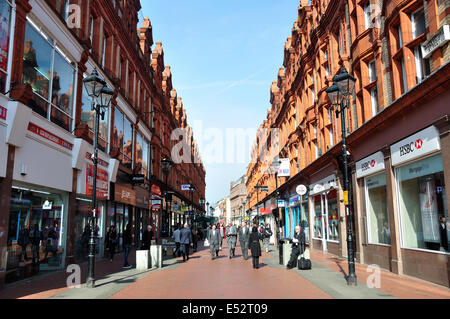 Queen Victoria Street, Reading, Berkshire, England, Vereinigtes Königreich Stockfoto