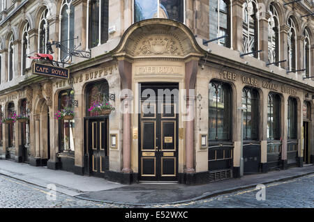 Cafe Royal Oyster Bar und Bierstube auf West Register Street, Edinburgh Stockfoto