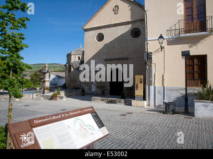 Kirche Iglesia de Carmen, Alhama de Granada, Spanien Stockfoto