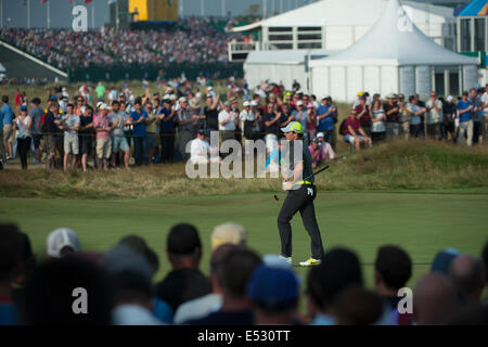 Hoylake, UK. 18. Juli 2014. Die Open Golf Championship. RORY MCILROY [NIR] Credit: Aktion Plus Sport/Alamy Live-Nachrichten Stockfoto