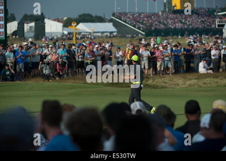 Hoylake, UK. 18. Juli 2014. Die Open Golf Championship. RORY MCILROY [NIR] Credit: Aktion Plus Sport/Alamy Live-Nachrichten Stockfoto