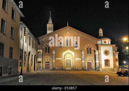 Mailand, Italien, Basilika von Sant Eustorgius Stockfoto