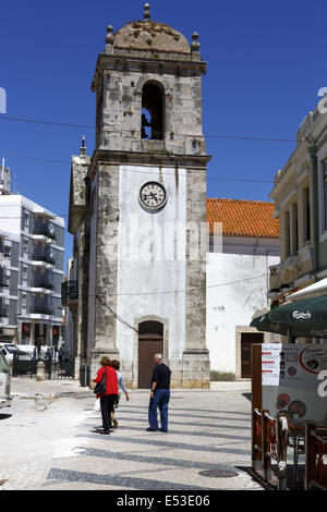 Misericórdia Kirche ist eine frühe 17. Jahrhundert Kirche, Eigentum der Santa Casa da Misericórdia de Peniche Portugal Stockfoto