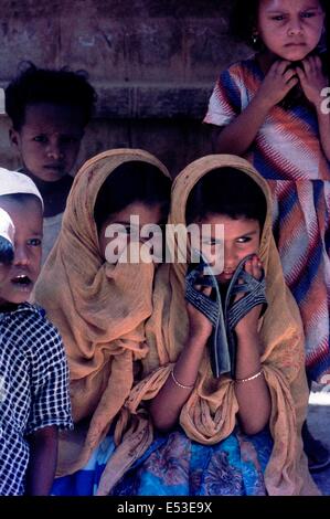 Jemenitische Mädchen Stockfoto
