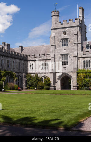 Die wichtigsten Viereck am University College Cork, Irland. Stockfoto