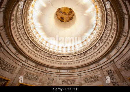 US Capitol Rotunde Decke in Washington D.C. Stockfoto