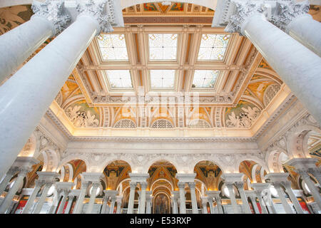 die Library of Congress in Washington, d.c. Gebäude Stockfoto