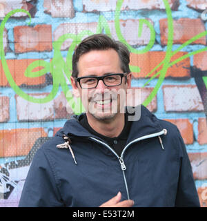 Perth, Schottland, Großbritannien. 19. Juli 2014. Nick Heyward spielt beim Rücklauf Schottland Festival im Scone Palace, Perth, Schottland. Bildnachweis: Derek Allan/Alamy Live-Nachrichten Stockfoto