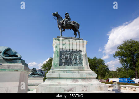 WASHINGTON D.C. - 23. Mai 2014: The Ulysses S. Grant Memorial ist eine presidential Memorial in Washington, D.C., zu Ehren der amerikanischen C Stockfoto