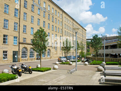 Dean Clough Mill Komplex, Halifax, West Yorkshire, England UK Stockfoto