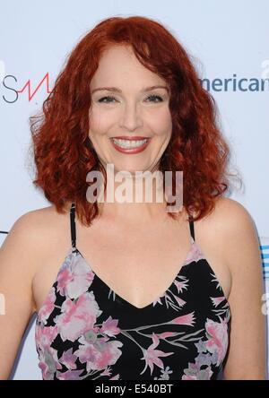 Los Angeles, CA, USA. 19. Juli 2014. Amy Yasbeck im Ankunftsbereich für 16. jährlichen DesignCare, die HollyRod Stiftung, der viele Studios in West Hollywood, Los Angeles, CA 19. Juli 2014 zu profitieren. Bildnachweis: Dee Cercone/Everett Collection/Alamy Live-Nachrichten Stockfoto