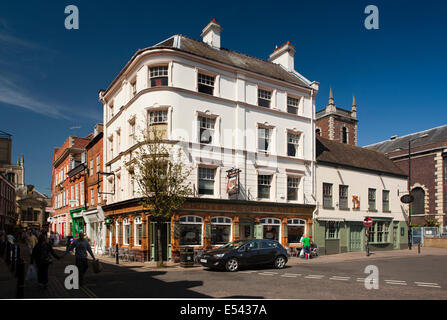 Großbritannien, England, Worcestershire, Worcester, Cornmarket Stockfoto