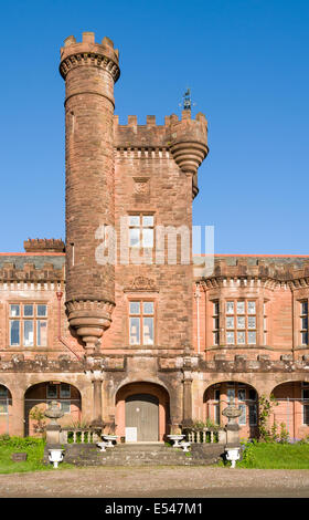 Kinloch Castle, ehemalige Jagdschloss des Lancashire industriellen Sir George Bullough, Kinloch, Isle of Rum, Scotland, UK Stockfoto