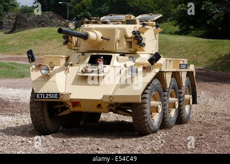 FV601 Alvis Saladin Panzerspähwagen - Bovington Stockfoto