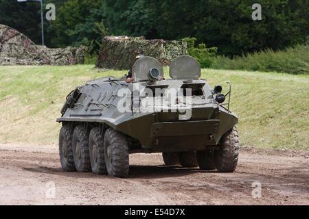 BTR-60 gepanzerte Personal-Fördermaschine - sowjetischen - Bovington Stockfoto