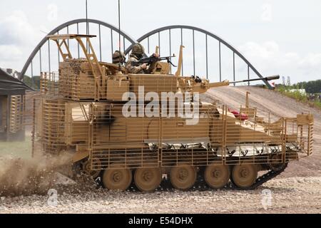 BAe Systeme Krummsäbel 2 - Bovington Stockfoto