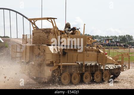 BAe Systeme Krummsäbel 2 - Bovington Stockfoto