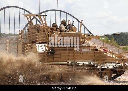 BAe Systeme Krummsäbel 2 - Bovington Stockfoto