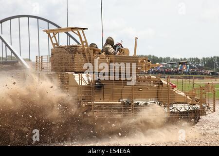 BAe Systeme Krummsäbel 2 - Bovington Stockfoto