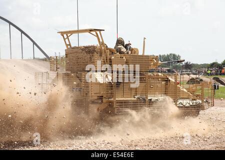 BAe Systeme Krummsäbel 2 - Bovington Stockfoto