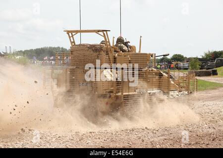 BAe Systeme Krummsäbel 2 - Bovington Stockfoto