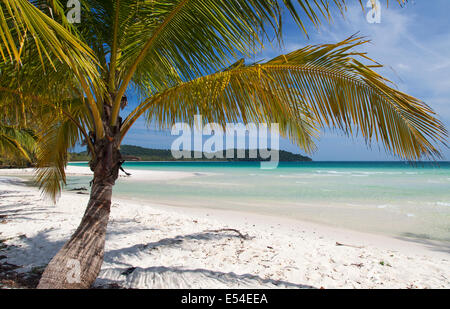 Long-Set Beach, Koh Rong, Kambodscha Stockfoto