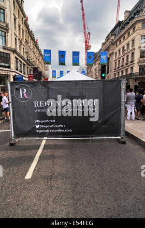 London, UK. 20. Juli 2014. Regent Straße autofreien Sonntage im Juli Event, Regent Street, Credit: Keith Erskine/Alamy Live-Nachrichten Stockfoto