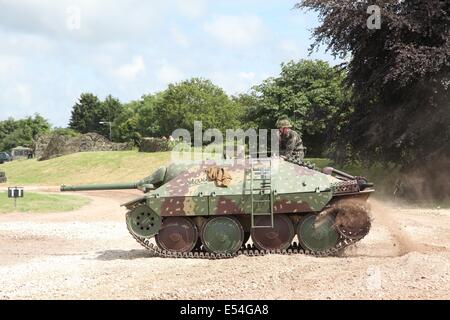 Hetzer Jagdpanzer 38(f) - Bovington Stockfoto