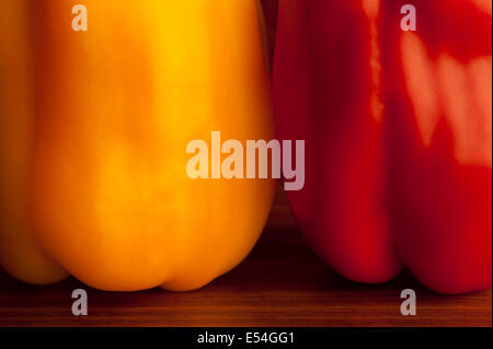 Paprika-Stillleben-Nahaufnahme Stockfoto