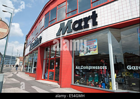 Maschine Mart mieten diy shop Einzelhandel nottingham Stockfoto