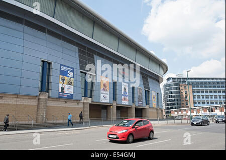 Capital Fm Arena Nottingham Konzert Veranstaltungsort außen Stockfoto