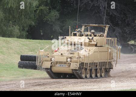 BAe Systeme Krummsäbel 2 (TES) - Bovington Stockfoto