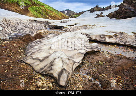 Landmannalaugar, Rhyolith Bergen Islands Stockfoto